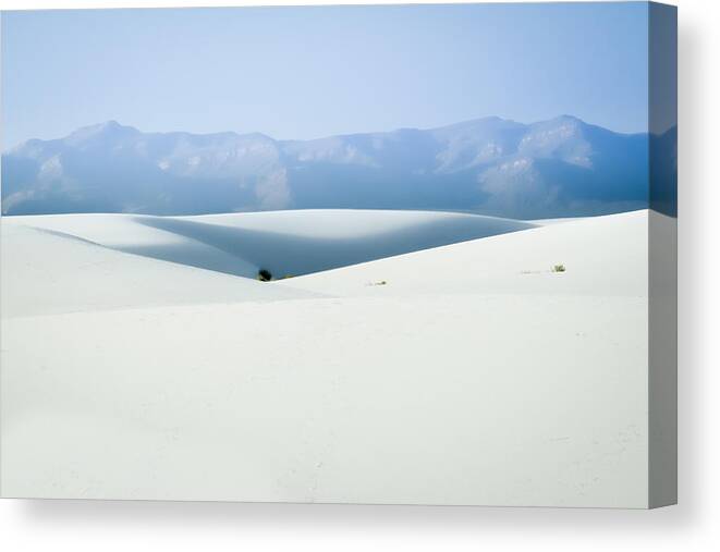 New Mexico Canvas Print featuring the photograph White Sands, New Mexico by Ron Pate