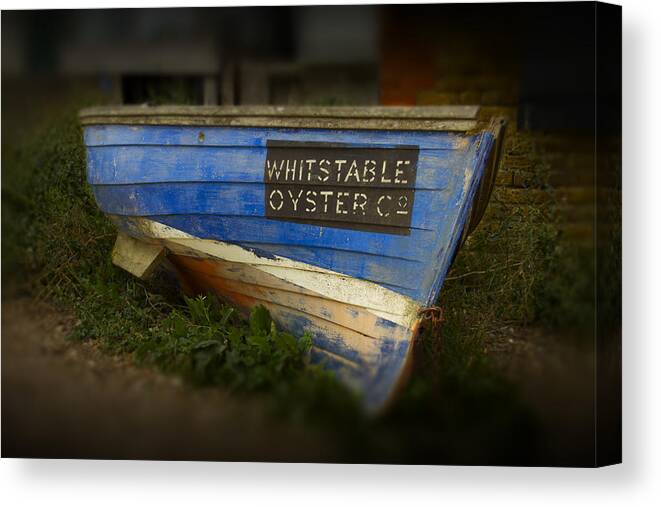 Whitstable Canvas Print featuring the photograph Whitstable Oysters by David French