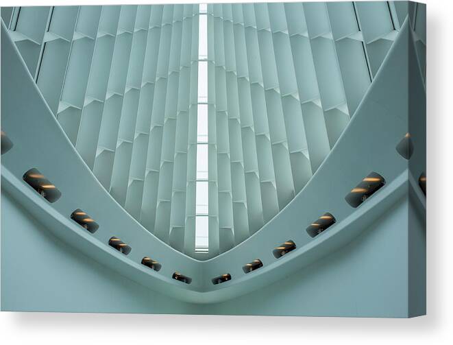 Windhover Hall Canvas Print featuring the photograph Windhover #1 by John Roach