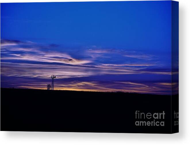 Windmill Canvas Print featuring the photograph Windmill by Merle Grenz