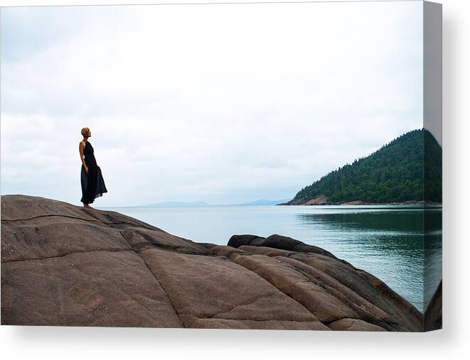  Portrait Canvas Print featuring the photograph Wonderment by Tim Beebe