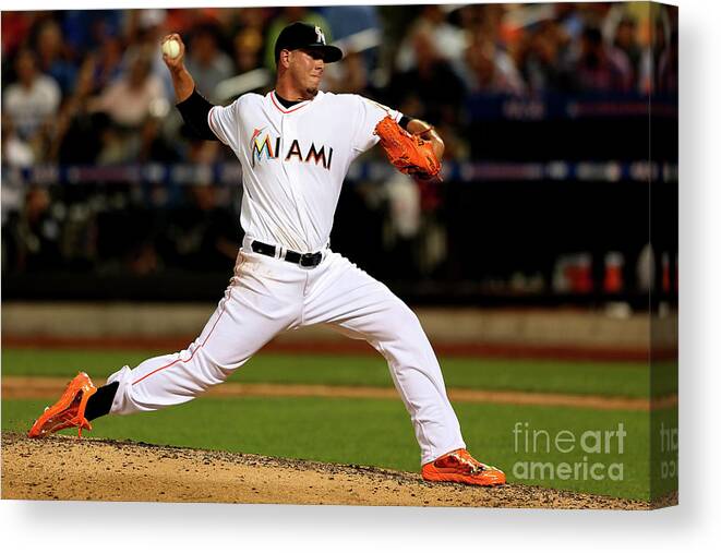 People Canvas Print featuring the photograph 84th Mlb All-star Game by Mike Ehrmann