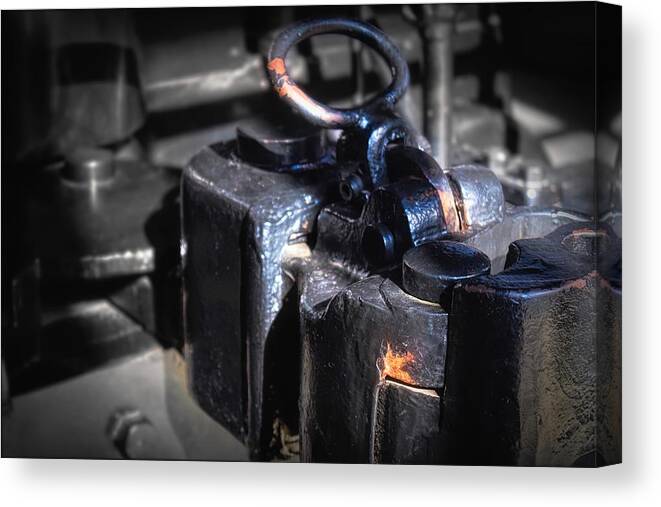  Canvas Print featuring the photograph Iron Strong #1 by Jack Wilson