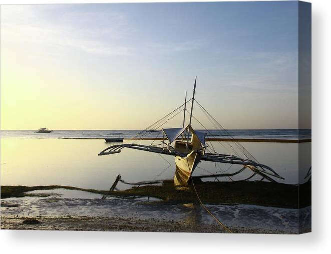 Tranquility Canvas Print featuring the photograph Panglao Island, Bohol, Philippines #1 by Terence C. Chua