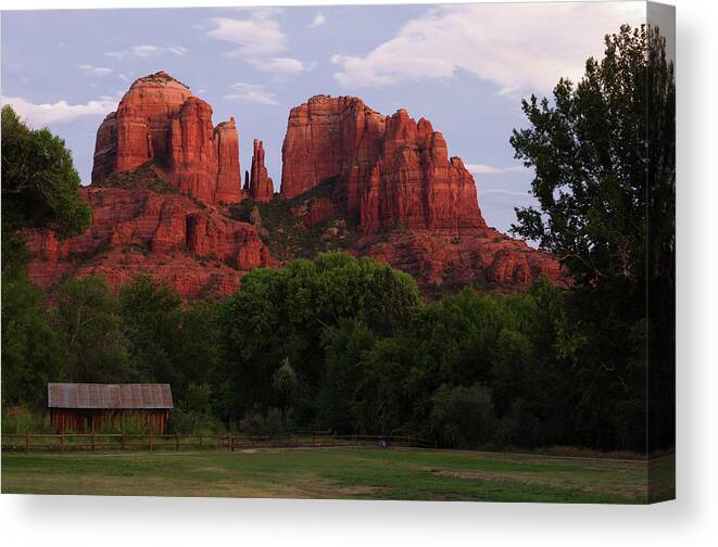 Scenics Canvas Print featuring the photograph Red Rock State Park #1 by Ron Pettitt