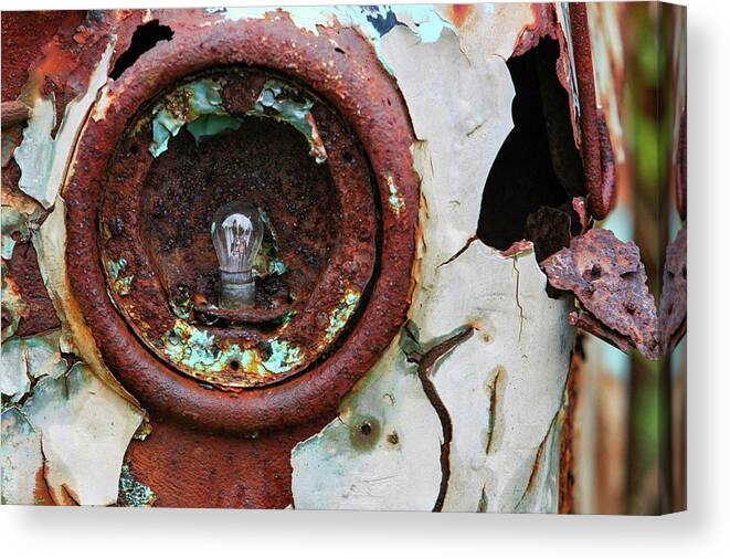 Rust Canvas Print featuring the photograph Rusty And Crusty #1 by Nick Mares
