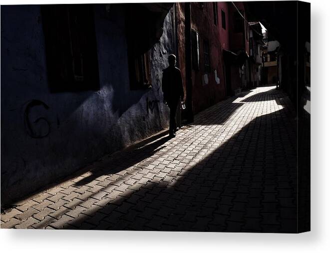 Alley Canvas Print featuring the photograph #115 by Ali Ayer