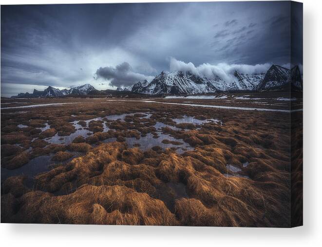 Landscape Canvas Print featuring the photograph #2 by Carlos Gonzalez