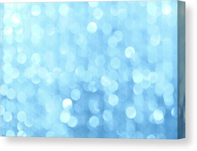 Particle Canvas Print featuring the photograph Defocused Lights #2 by Jasmina007