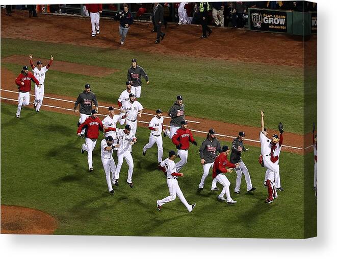 St. Louis Cardinals Canvas Print featuring the photograph World Series - St Louis Cardinals V by Alex Trautwig