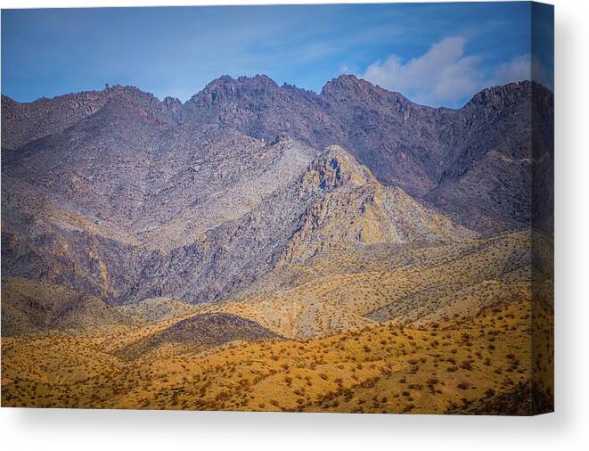 Red Canvas Print featuring the photograph Red Rock Canyon Landscape Near Las Vegas Nevada #22 by Alex Grichenko