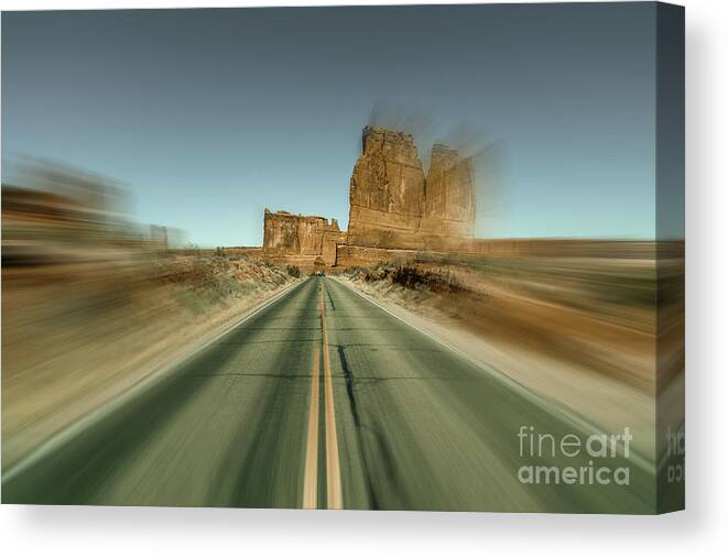 Arches National Park Canvas Print featuring the photograph Arches National Park #26 by Raul Rodriguez