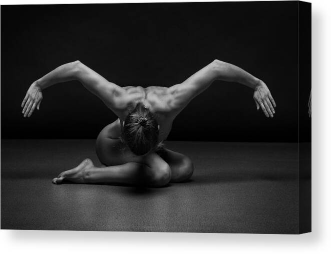 Bodyscape Canvas Print featuring the photograph Bodyscape #288 by Anton Belovodchenko