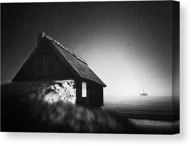 Landscape Canvas Print featuring the photograph #3 by Gustav Davidsson