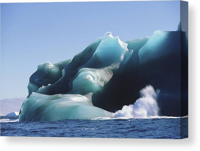 Scenics Canvas Print featuring the photograph Antarctic Peninsula, Drake Passage #3 by Eastcott Momatiuk