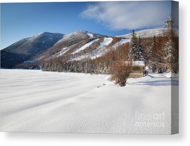 Franconia Notch State Park Canvas Print featuring the photograph Cannon Mountain - White Mountains New Hampshire #3 by Erin Paul Donovan