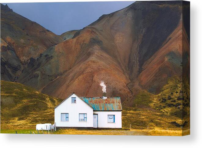 House Canvas Print featuring the photograph Abodes! by Swapnil.
