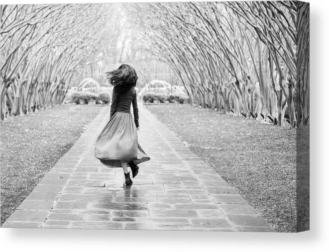 Mood Canvas Print featuring the photograph Away by Keren Wang