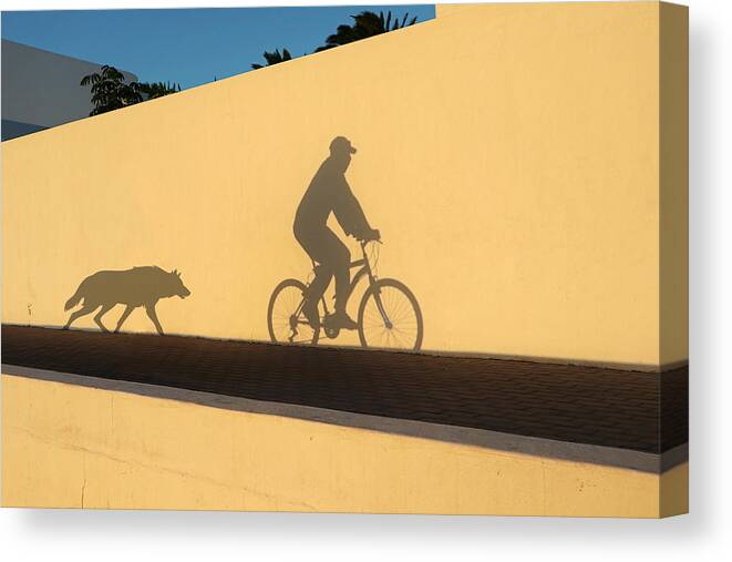 Surreal Canvas Print featuring the photograph Beware Of The Wolf by Giorgio Pizzocaro