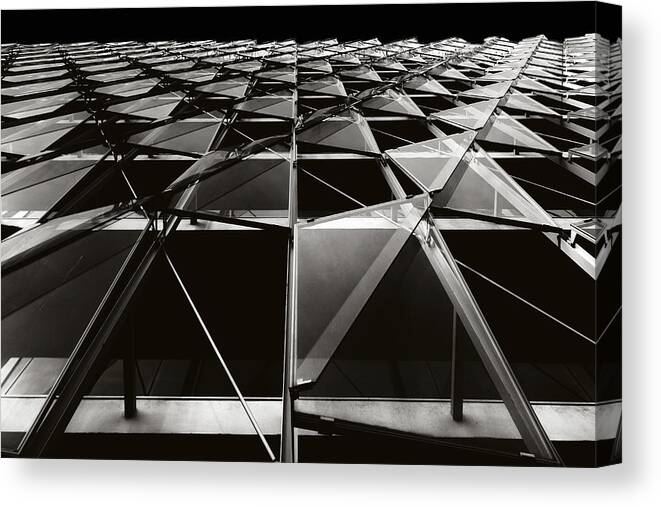 Black
Glass
Milan
Builiding Canvas Print featuring the photograph Black V by Vito Muolo