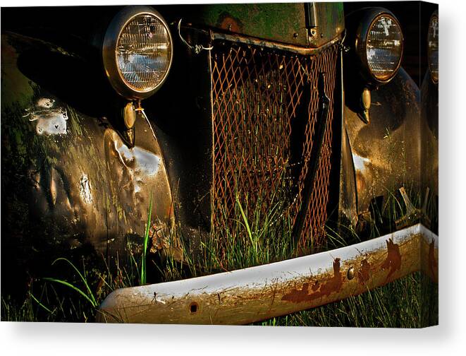 Rusty Truck Canvas Print featuring the photograph Bodie 14 by Catherine Sobredo