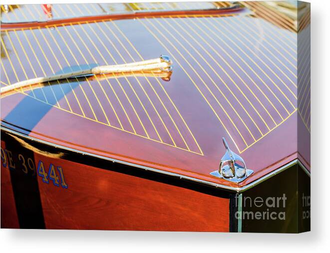Bow Made Of Wood Canvas Print featuring the photograph Bow of Wood by Randy J Heath