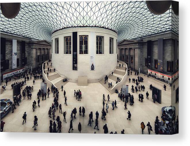 Museum
British
London
Architecture Canvas Print featuring the photograph British Museum by Vito Muolo