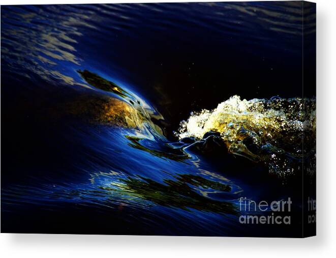 Waterfalls Canvas Print featuring the photograph Bubble Up by Merle Grenz