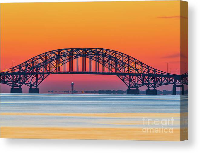 Bridge Canvas Print featuring the photograph Causeway Bridge by Sean Mills