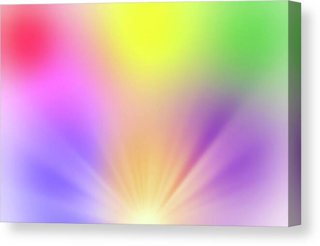 Color Canvas Print featuring the photograph Color Burst by Bill Wakeley