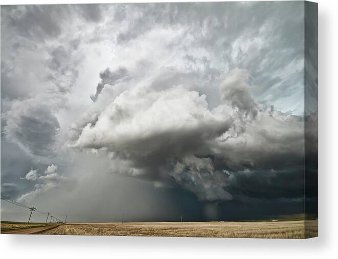 Colorado Canvas Print featuring the photograph Colorado Sky by Ryan Crouse