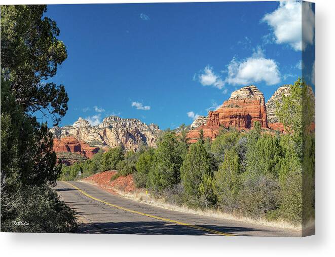 2016 Canvas Print featuring the photograph Colorful Sedona by Tim Kathka