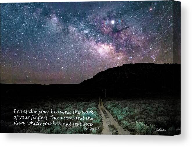 2019 Canvas Print featuring the photograph Consider Your Heavens by Tim Kathka