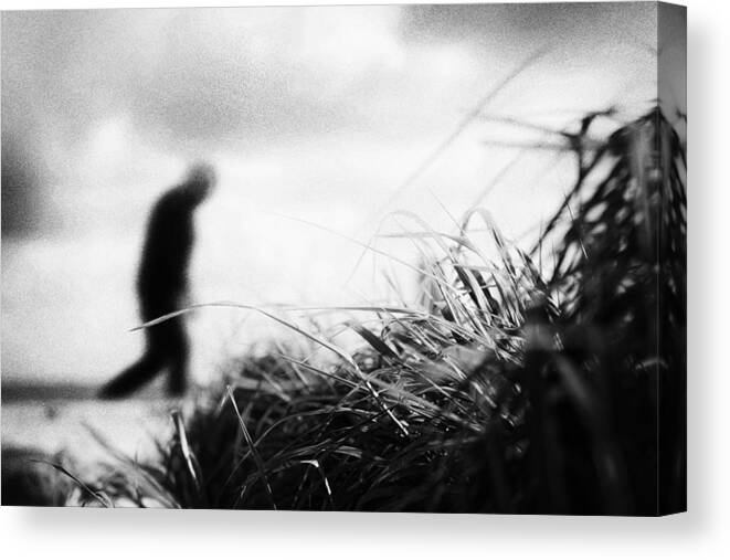 Depression Canvas Print featuring the photograph Depression by Ina Tnzer