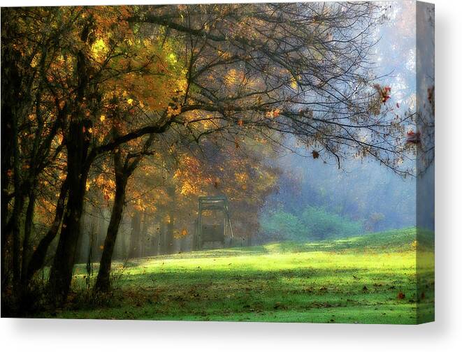 Autumn Canvas Print featuring the photograph Dreamland by Michelle Wermuth