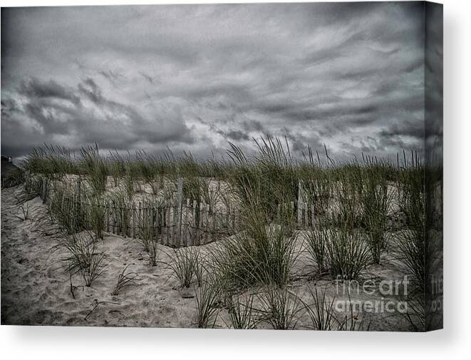 Dunes Canvas Print featuring the photograph Dunes Day by Judy Hall-Folde
