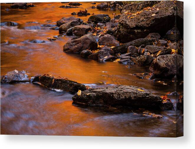 Autumn Canvas Print featuring the photograph Edge Of Glory by Irwin Barrett