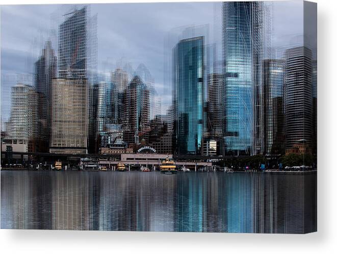 Circular Quay Canvas Print featuring the photograph Endless Love by C.s. Tjandra