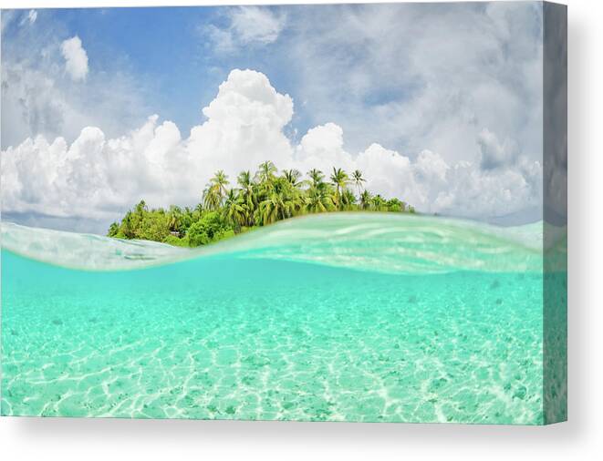 Underwater Canvas Print featuring the photograph Exoticism by Extreme-photographer