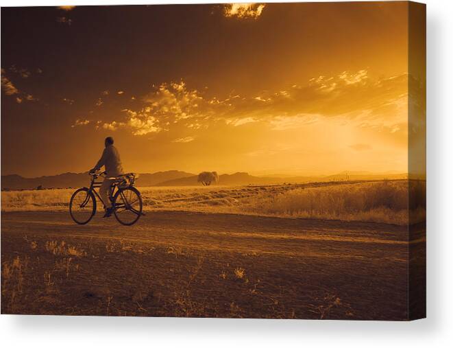 Asia Canvas Print featuring the photograph Farmer ... by Naser Derakhshan