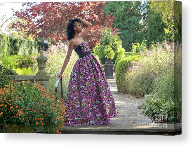 Fineartroyal Canvas Print featuring the photograph Fashion by FineArtRoyal Joshua Mimbs