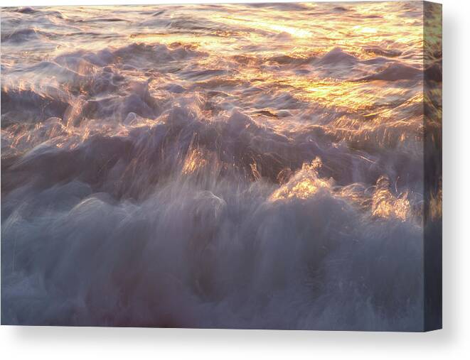 Photo Canvas Print featuring the photograph Foamyscape #7 by AM Photography