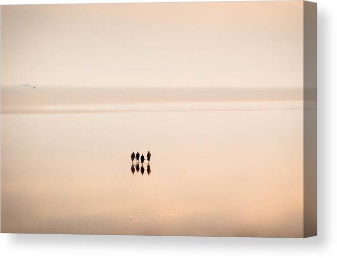 Four Canvas Print featuring the photograph Four by Cristian Sarpe