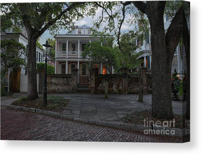 George Eveleigh House Canvas Print featuring the photograph George Eveleigh House by Dale Powell