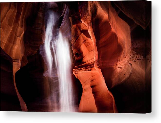 Antelope Canyon Canvas Print featuring the photograph Ghost Dance by Wasatch Light