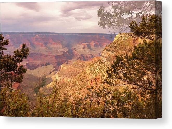 Grand Canyon Canvas Print featuring the photograph Grand Canyon, #5 by Dorothy Cunningham