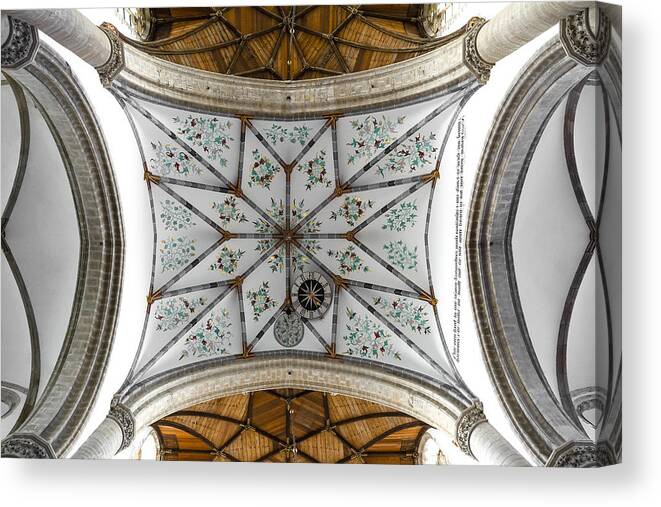 Ceiling Canvas Print featuring the photograph Haarlem by Marylou1