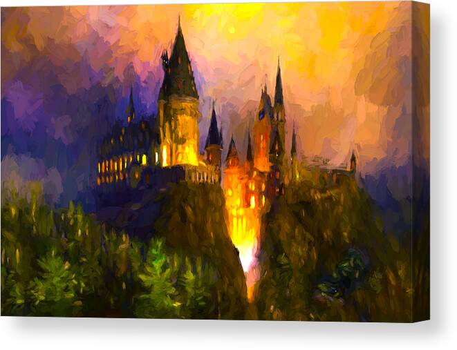 Wall Art Print Harry Potter - Hogwarts is my home