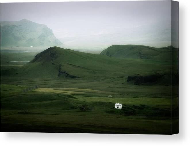 Iceland Canvas Print featuring the photograph Home by Krzysztof Mierzejewski