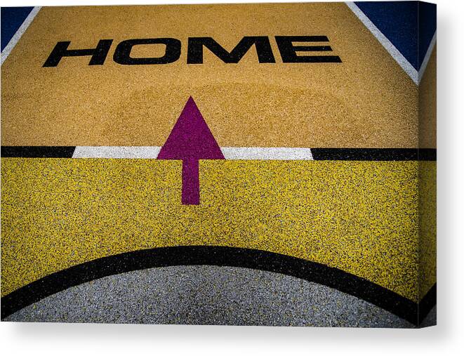Home Canvas Print featuring the photograph Home by Linda Wride